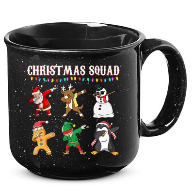 Christmas Squad Dabbing Characters 15oz Campfire Ceramic Mug