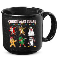 Christmas Squad Dabbing Characters 15oz Campfire Ceramic Mug