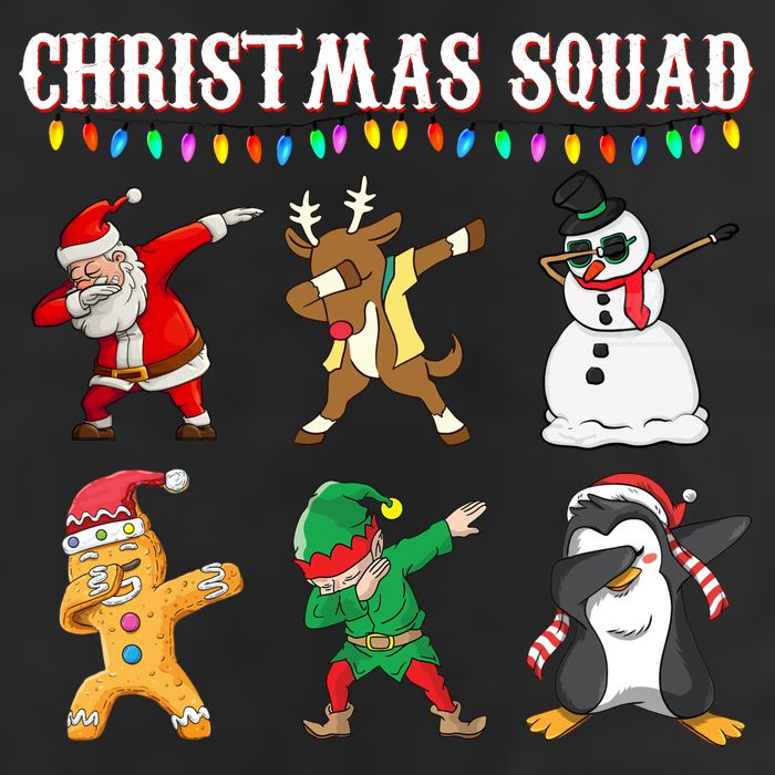 Christmas Squad Dabbing Characters 15oz Campfire Ceramic Mug
