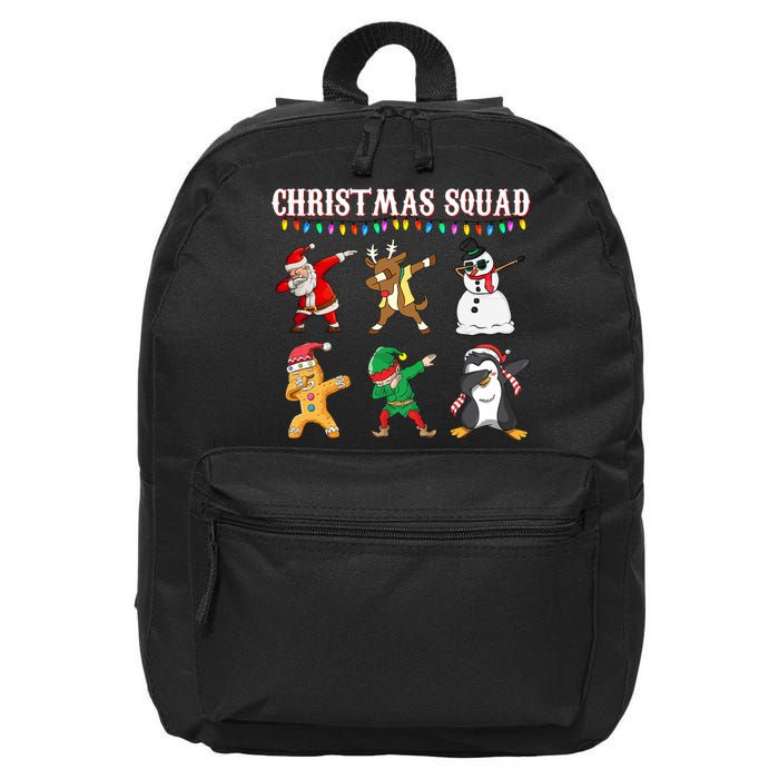 Christmas Squad Dabbing Characters 16 in Basic Backpack