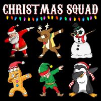 Christmas Squad Dabbing Characters 16 in Basic Backpack