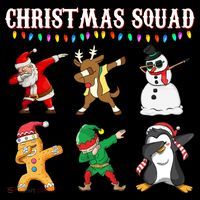 Christmas Squad Dabbing Characters Bag