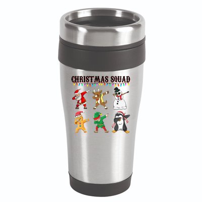 Christmas Squad Dabbing Characters 16oz Travel Tumbler