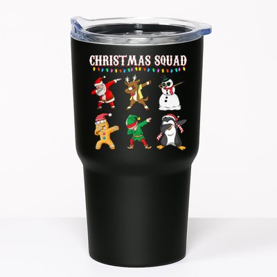 Christmas Squad Dabbing Characters Tumbler