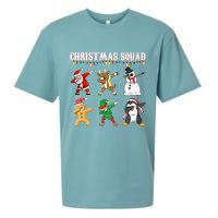 Christmas Squad Dabbing Characters Sueded Cloud Jersey T-Shirt