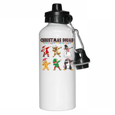 Christmas Squad Dabbing Characters Aluminum Water Bottle 