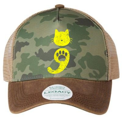 Cat Semicolon Depression Awareness Cat Lover Gift Legacy Tie Dye Trucker Hat