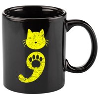 Cat Semicolon Depression Awareness Cat Lover Gift 11oz C Handle Ceramic Mug