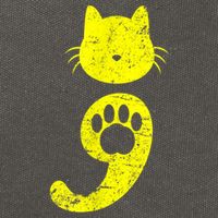 Cat Semicolon Depression Awareness Cat Lover Gift Cotton Canvas Backpack