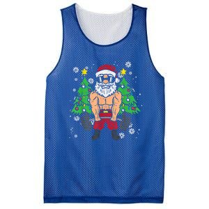 Christmas Santa Deadlift Xmas Weightlift Gym Gift Mesh Reversible Basketball Jersey Tank