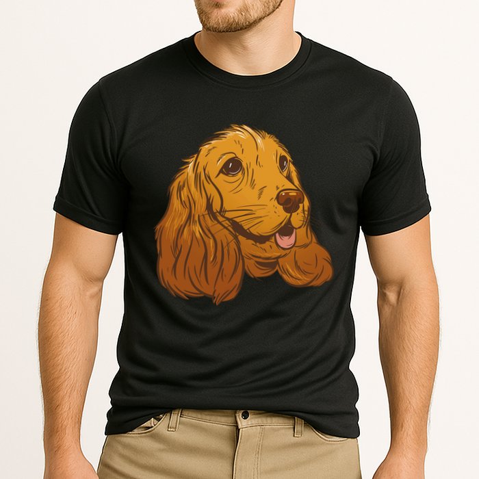 Cocker Spaniel Dog Cooling Performance Crew T-Shirt