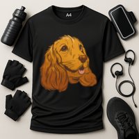 Cocker Spaniel Dog Cooling Performance Crew T-Shirt