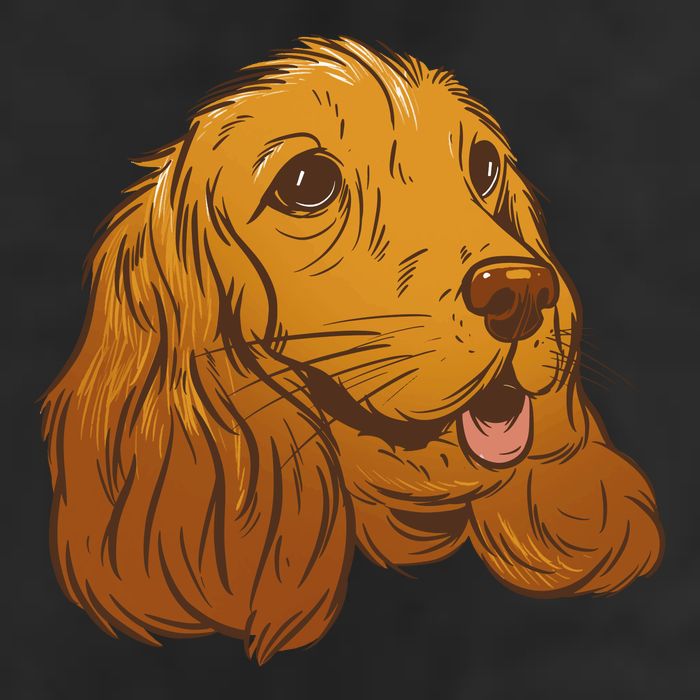 Cocker Spaniel Dog 25L Jumbo Tote
