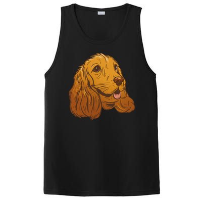 Cocker Spaniel Dog PosiCharge Competitor Tank