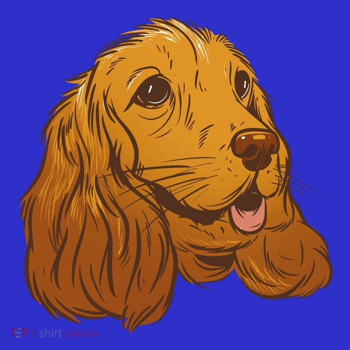 Cocker Spaniel Dog Button