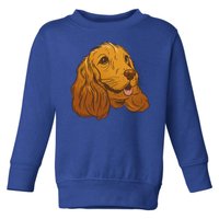 Cocker Spaniel Dog Toddler Sweatshirt