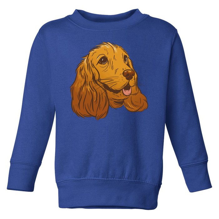 Cocker Spaniel Dog Toddler Sweatshirt