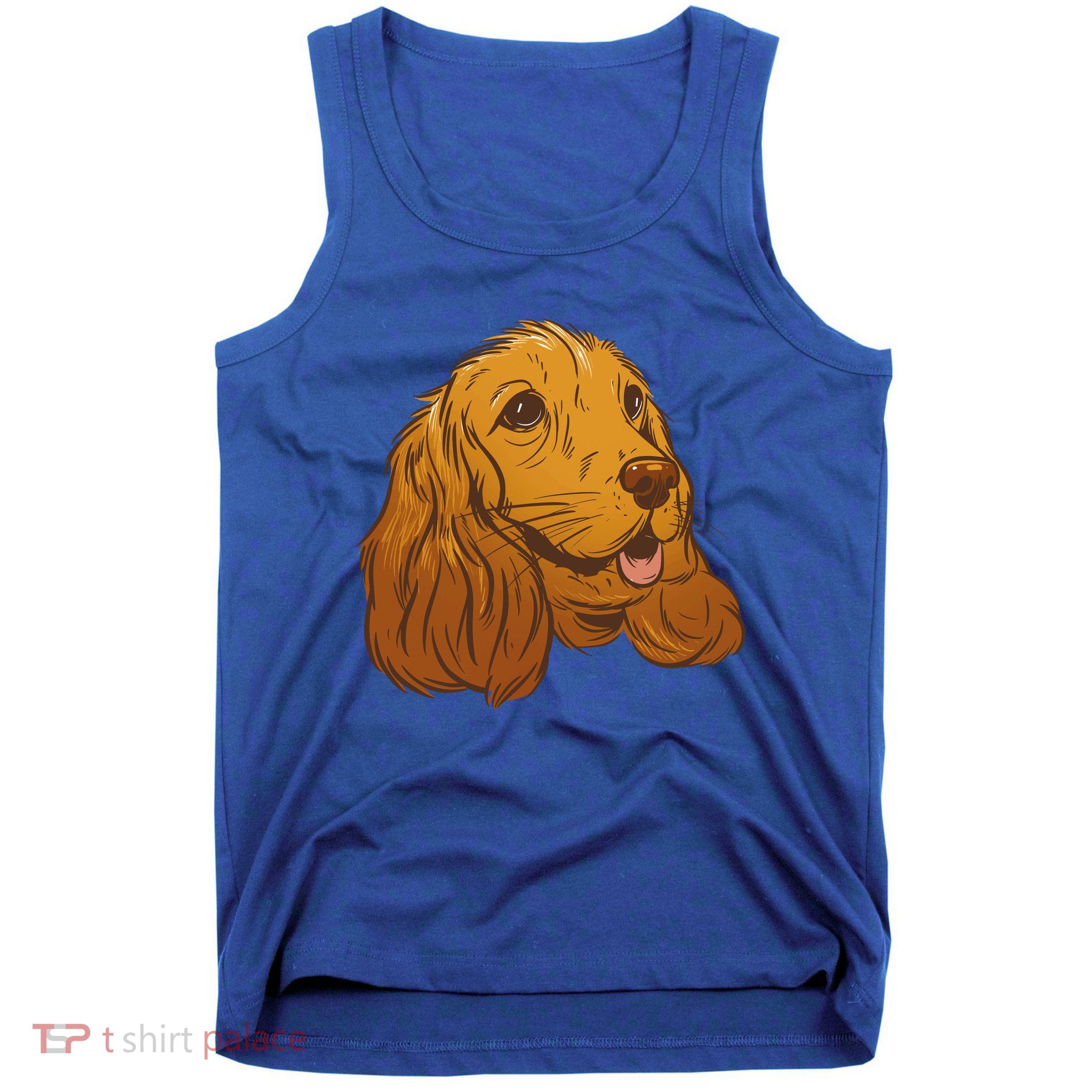 Cocker Spaniel Dog Tank Top