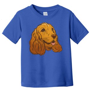 Cocker Spaniel Dog Toddler T-Shirt