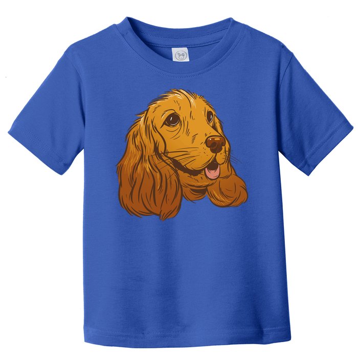 Cocker Spaniel Dog Toddler T-Shirt