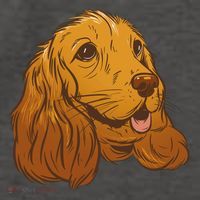 Cocker Spaniel Dog Vector Backpack