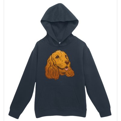 Cocker Spaniel Dog Urban Pullover Hoodie