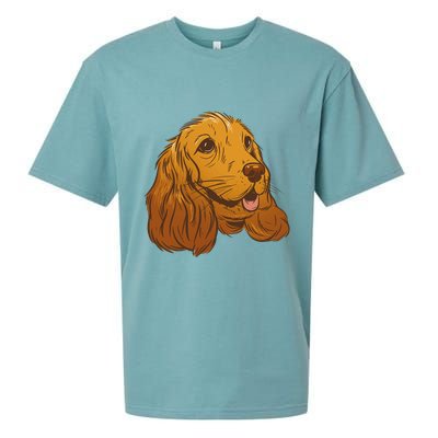 Cocker Spaniel Dog Sueded Cloud Jersey T-Shirt