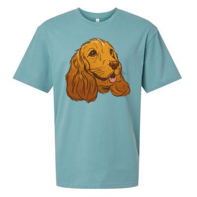 Cocker Spaniel Dog Sueded Cloud Jersey T-Shirt