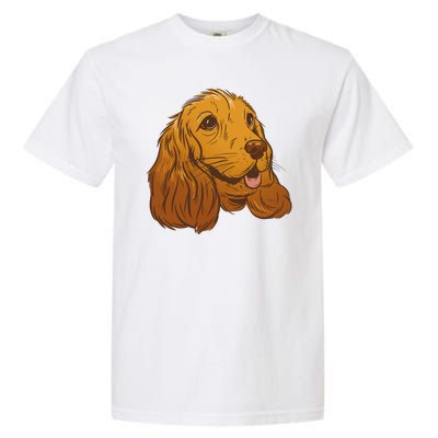 Cocker Spaniel Dog Garment-Dyed Heavyweight T-Shirt