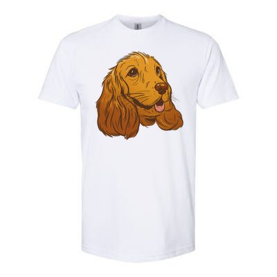 Cocker Spaniel Dog Softstyle CVC T-Shirt