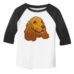 Cocker Spaniel Dog Toddler Fine Jersey T-Shirt