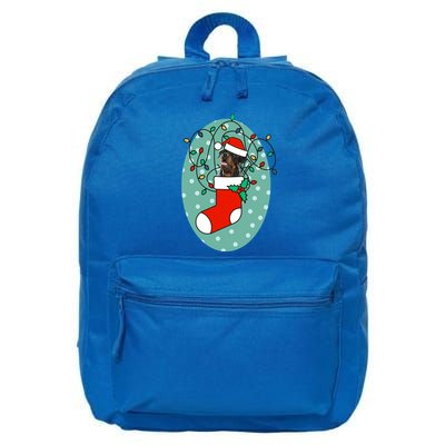 Christmas Stocking Dog Rottweiler Gift 16 in Basic Backpack