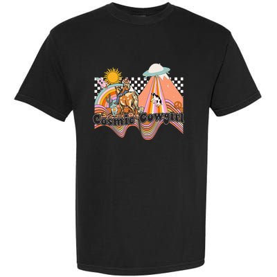 Cosmic Space Desert Cowgirl Garment-Dyed Heavyweight T-Shirt