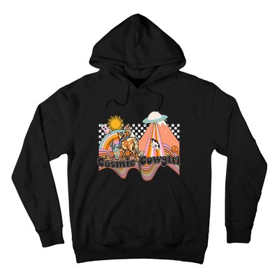 Cosmic Space Desert Cowgirl Hoodie