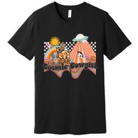 Cosmic Space Desert Cowgirl Premium T-Shirt