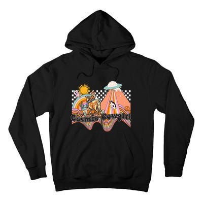 Cosmic Space Desert Cowgirl Tall Hoodie