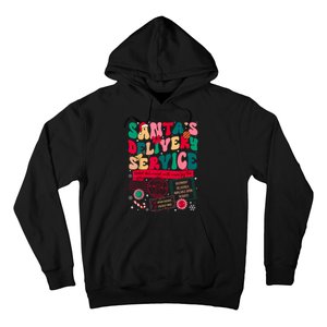 Christmas SantaS Delivery Service L&D Labor Delivery Nurse Hoodie