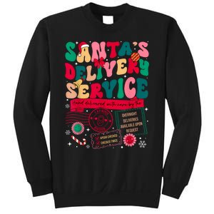 Christmas SantaS Delivery Service L&D Labor Delivery Nurse Sweatshirt