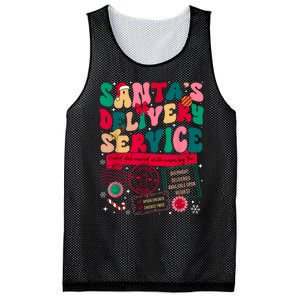 Christmas SantaS Delivery Service L&D Labor Delivery Nurse Mesh Reversible Basketball Jersey Tank