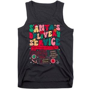 Christmas SantaS Delivery Service L&D Labor Delivery Nurse Tank Top