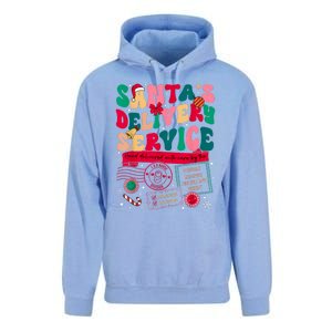 Christmas SantaS Delivery Service L&D Labor Delivery Nurse Unisex Surf Hoodie