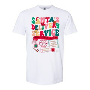 Christmas SantaS Delivery Service L&D Labor Delivery Nurse Softstyle CVC T-Shirt