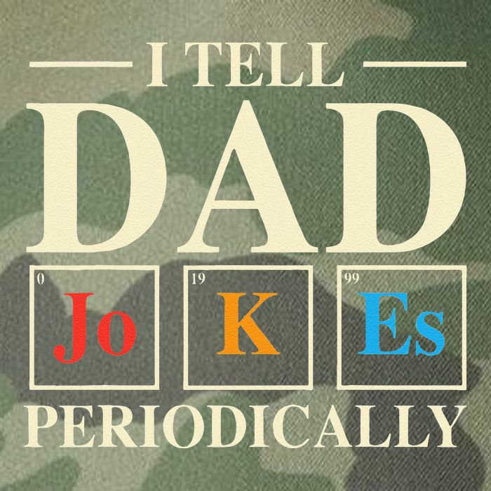Cool Science Dad Joke I Tell Dad Jokes Periodically Legacy Tie Dye Trucker Hat