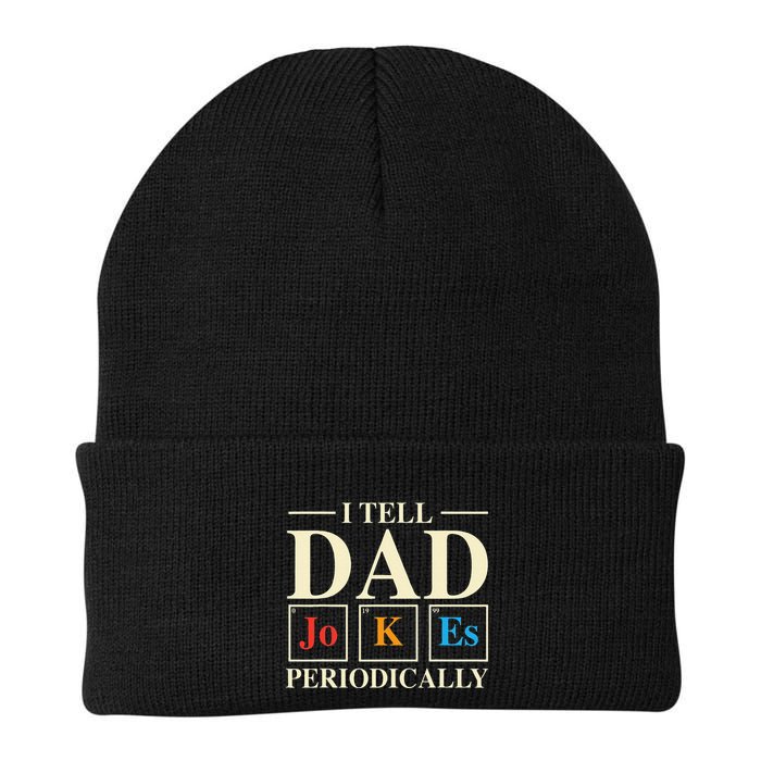 Cool Science Dad Joke I Tell Dad Jokes Periodically Beanie