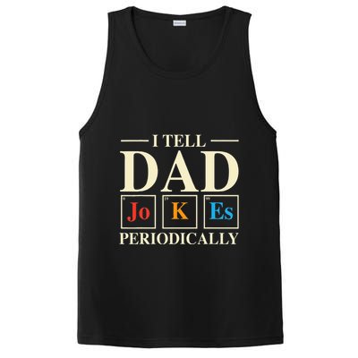 Cool Science Dad Joke I Tell Dad Jokes Periodically PosiCharge Competitor Tank