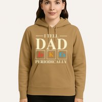 Cool Science Dad Joke I Tell Dad Jokes Periodically Hoodie