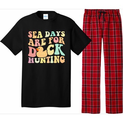 Cruising Sea Days Are For Duck Hunting Rubber Duck Cruise Pajama Set