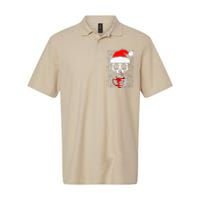 Christmas Skeleton Drinks Cocoa Santa Claus Skeleton Softstyle Adult Sport Polo