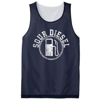 Cannabis Sour Diesel Weed Funny Stoner Mesh Reversible Basketball Jersey Tank