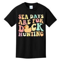 Cruising Sea Days Are For Duck Hunting Rubber Kids T-Shirt